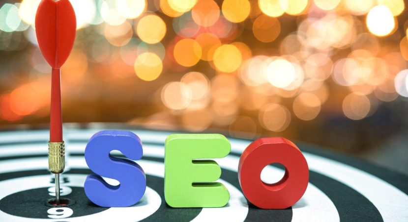 search engine optimization target marketing concept bokeh b scaled 1